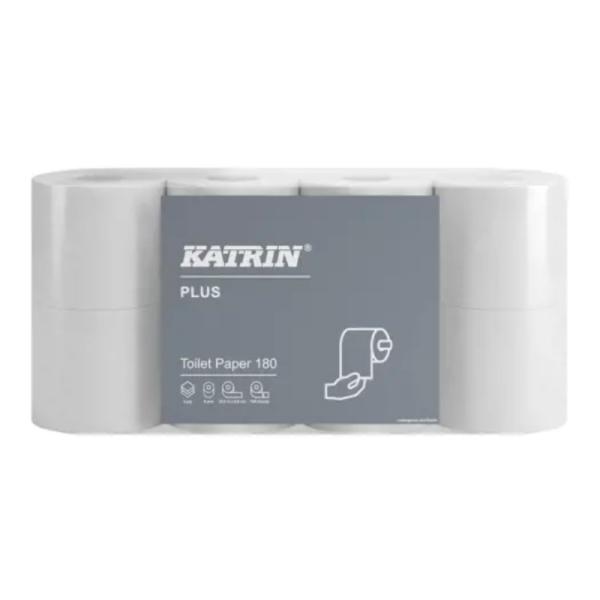 Katrin Plus Toilet Roll 3ply 180 Embossed Sheet